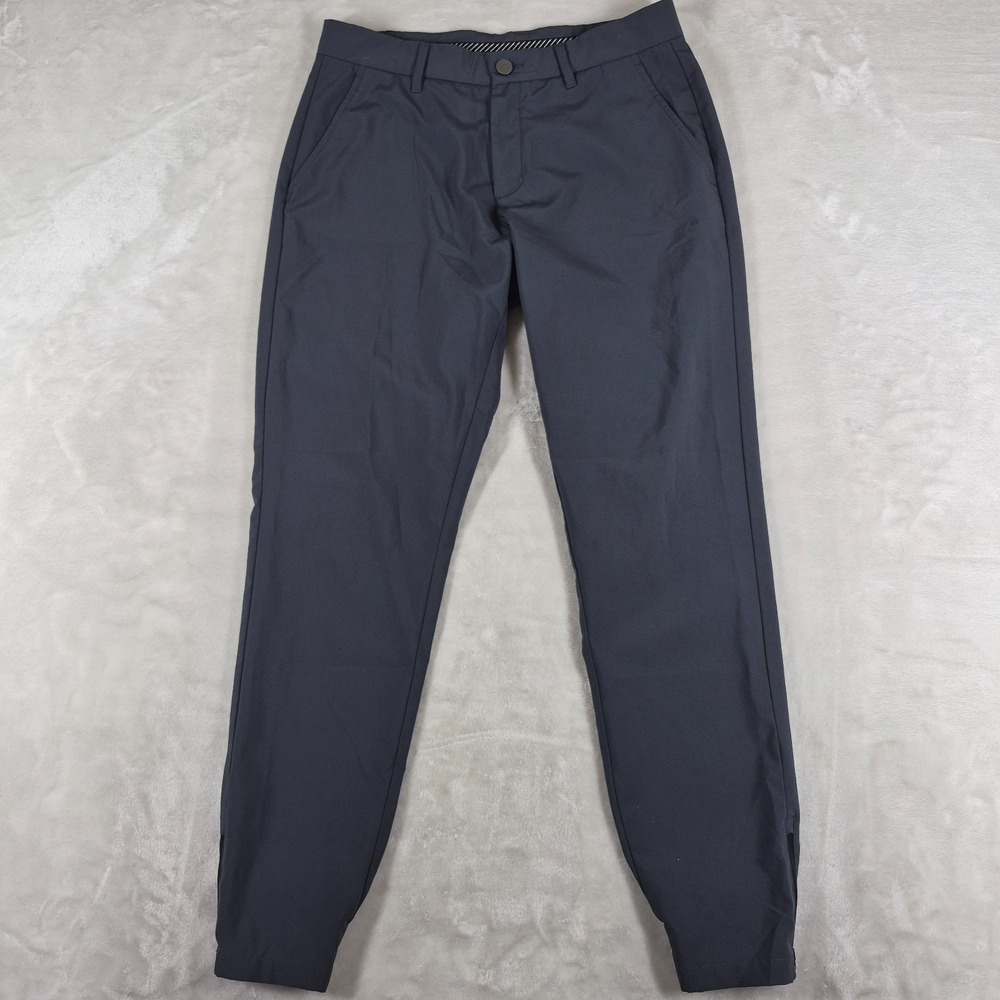 Primo Golf Jogger Pants Men's 32x29 Regular Blue Gray Performance Ankle Zip
